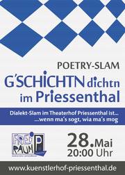 bayerischer Poetry-SLAM im Künstlerhof Priessenthal in Burghausen
